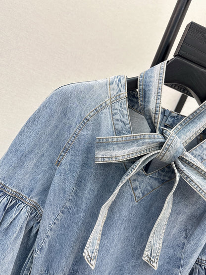 ZM 25ss denim dress