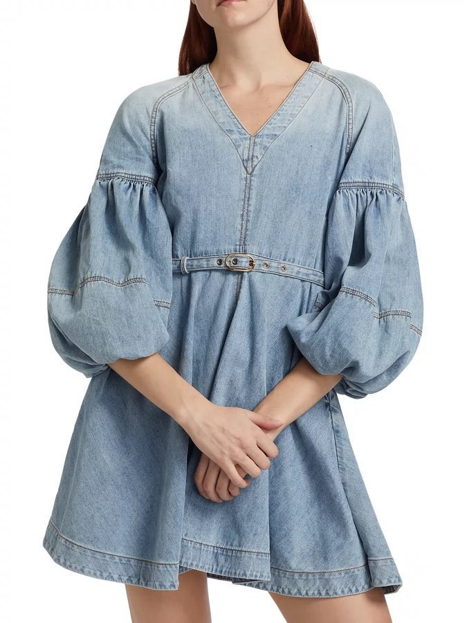 ZM 25ss denim dress