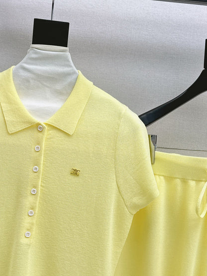 Ce 25ss knitted set