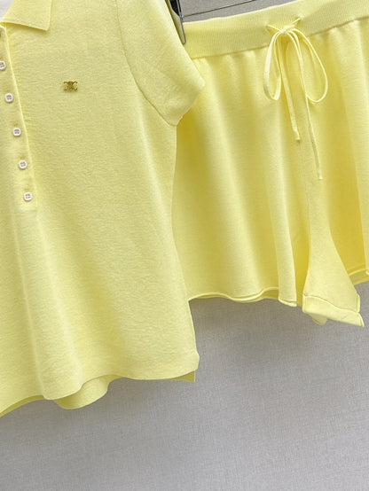 Ce 25ss knitted set