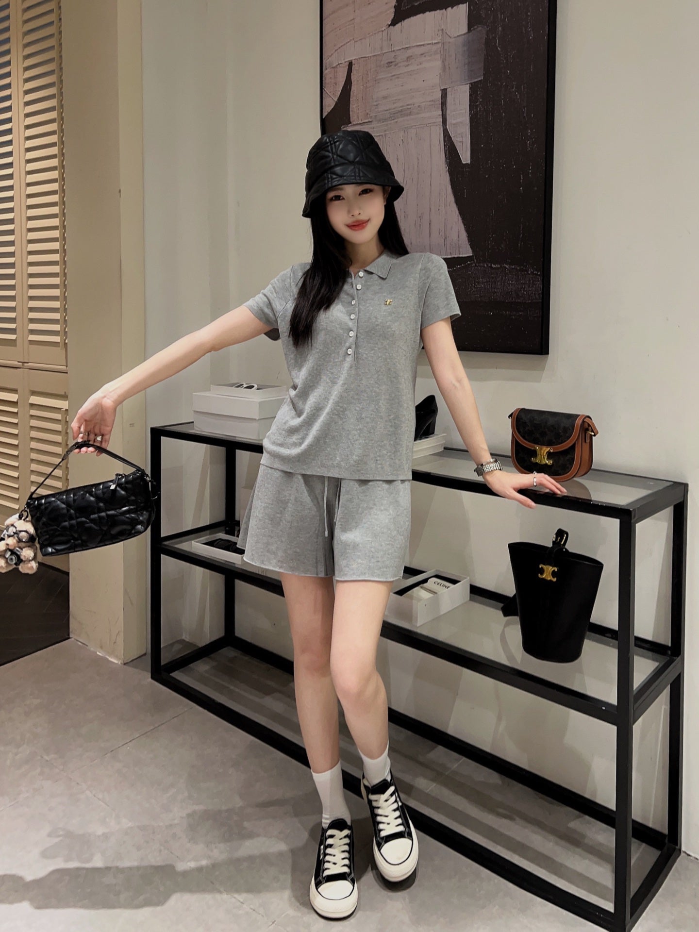Ce 25ss knitted set