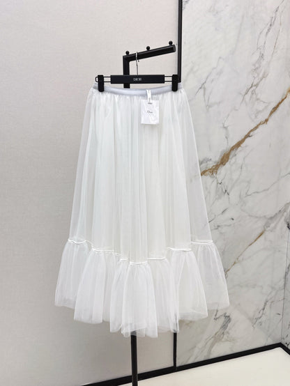 D 25SS ruffle skirt