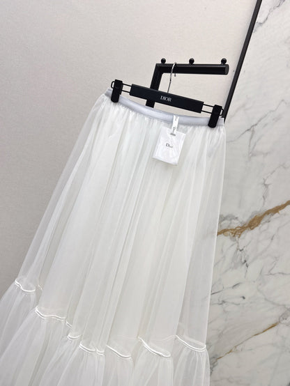 D 25SS ruffle skirt