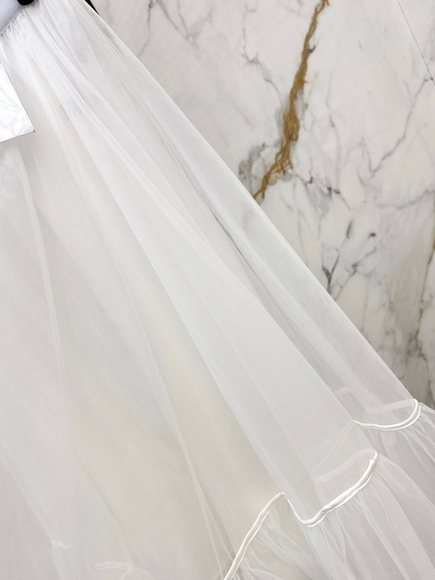 D 25SS ruffle skirt