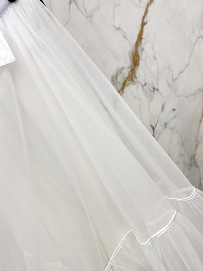 D 25SS ruffle skirt