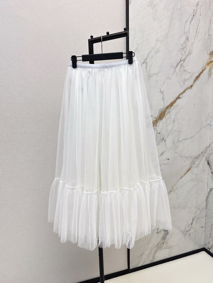D 25SS ruffle skirt