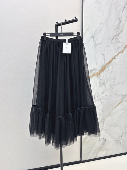D 25ss ruffle skirt