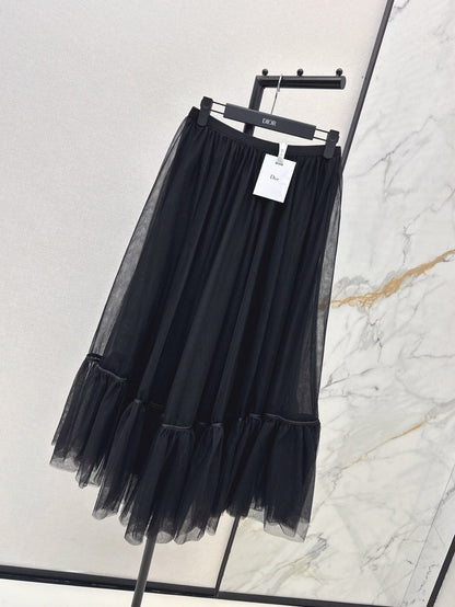 D 25ss ruffle skirt