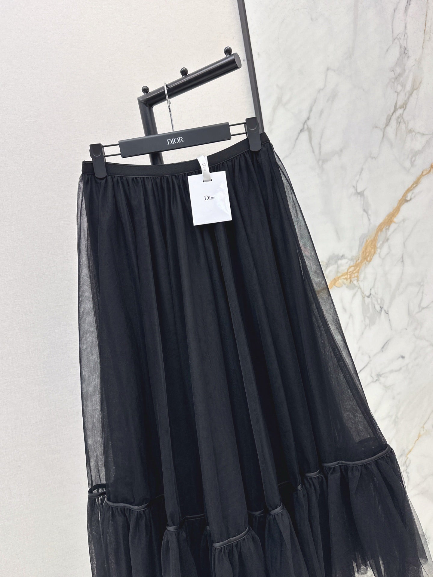 D 25ss ruffle skirt
