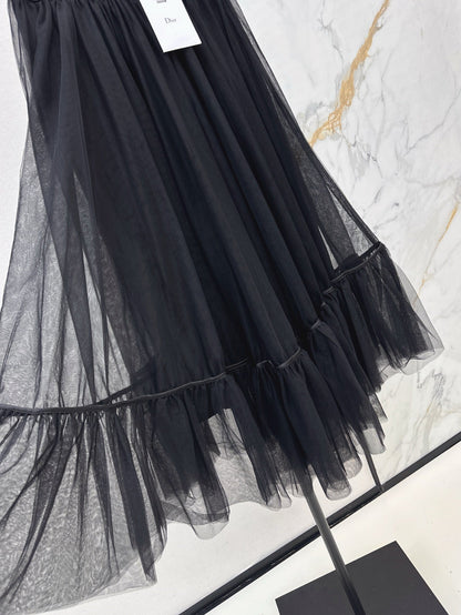 D 25ss ruffle skirt