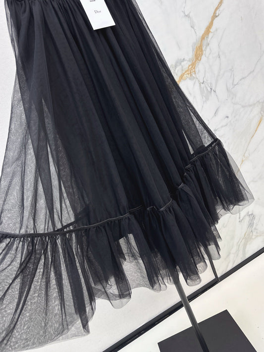 D 25ss ruffle skirt