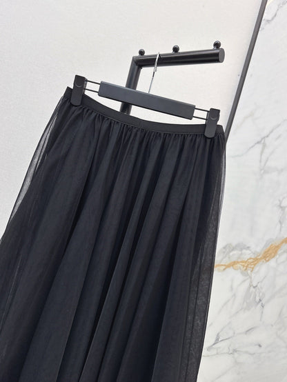 D 25ss ruffle skirt