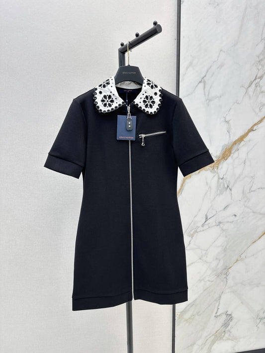 L 25ss zipper dress