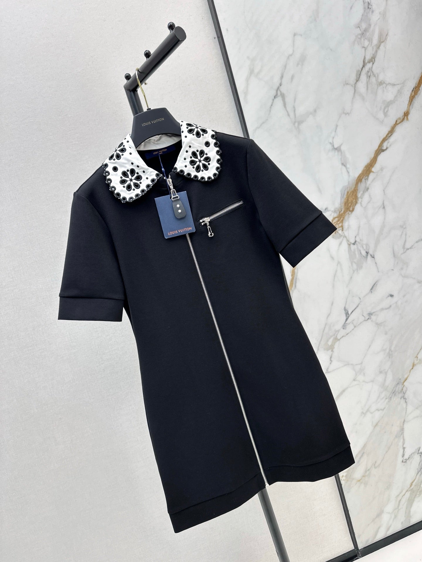 L 25ss zipper dress