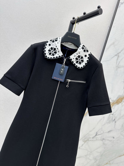 L 25ss zipper dress