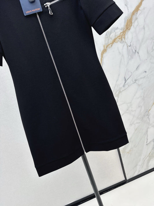 L 25ss zipper dress