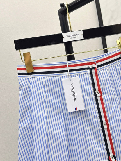 Th 25ss pleated skirt