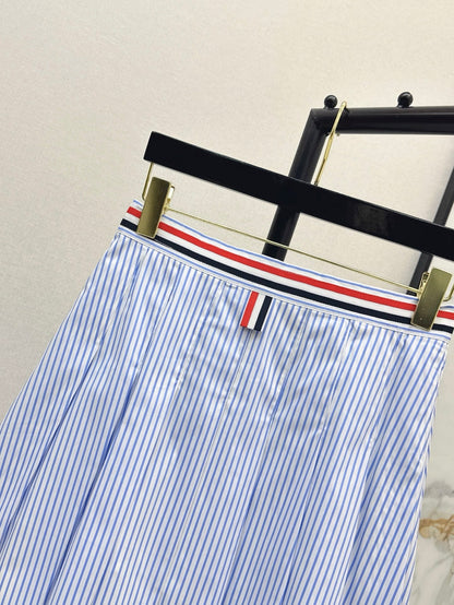 Th 25ss pleated skirt