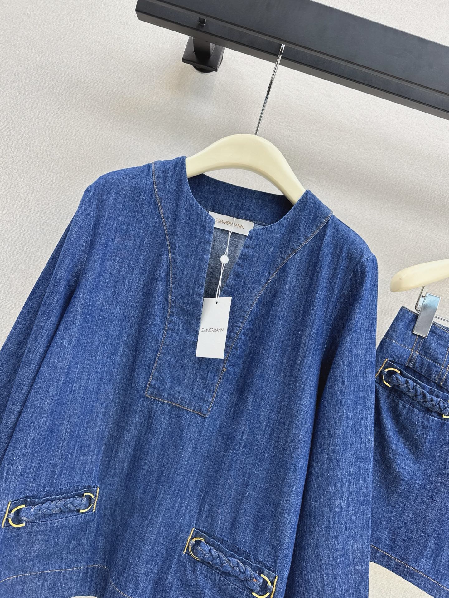 zm 25ss denim shirt