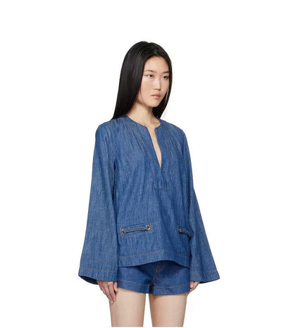 zm 25ss denim shirt