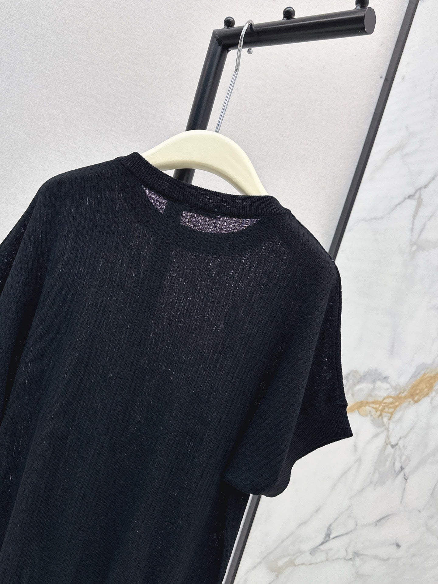 br 25ss beaded t-shirt