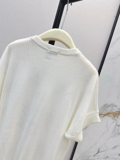 br 25ss beaded t-shirt