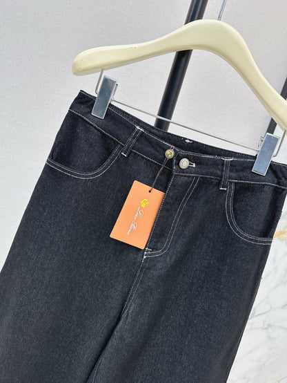 Lo 25ss embroidered jeans