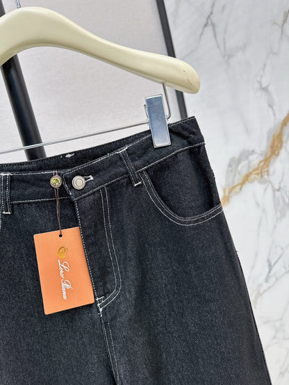 Lo 25ss embroidered jeans