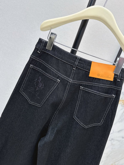 Lo 25ss embroidered jeans