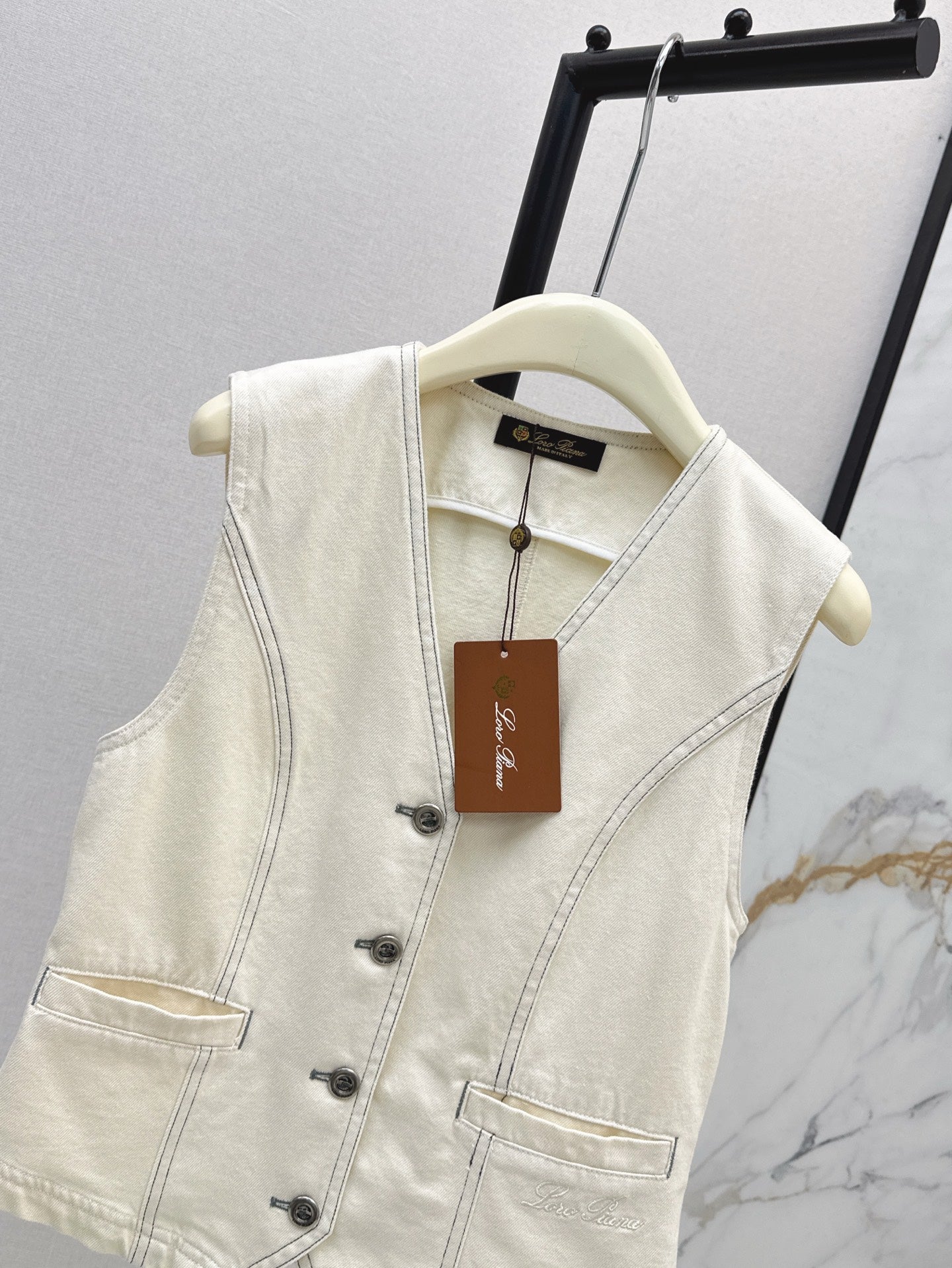 Lo 25ss denim vest