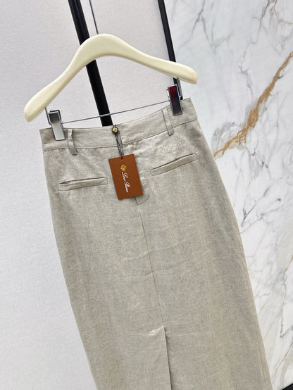 Lo 25ss linen skirt
