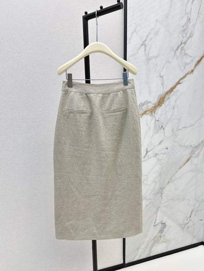 Lo 25ss linen skirt