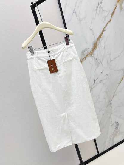 Lo 25ss linen skirt
