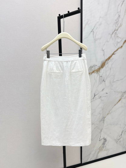 Lo 25ss linen skirt