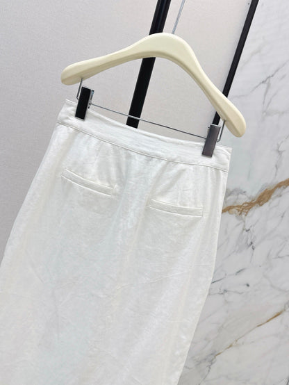 Lo 25ss linen skirt