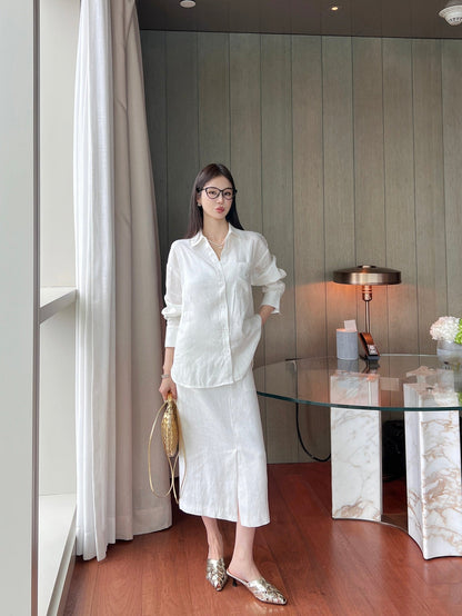 Lo 25ss linen shirt