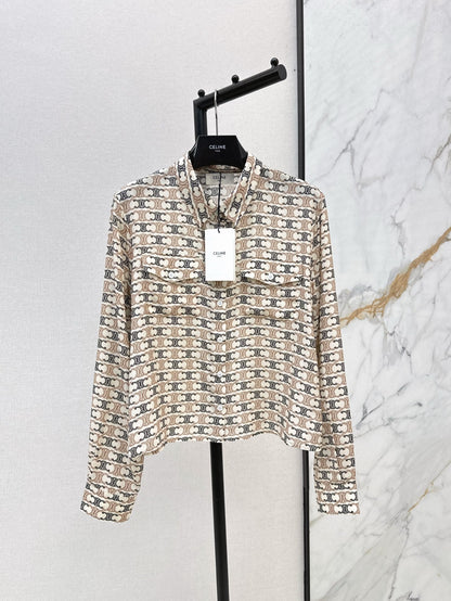 Cel 25ss silk shirt