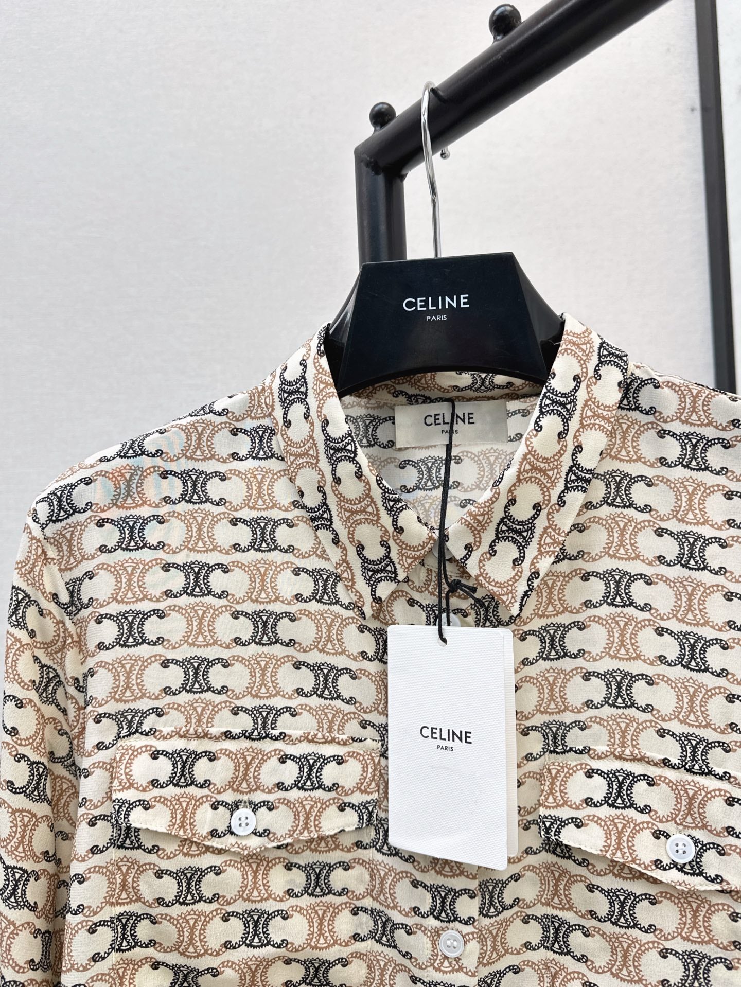Cel 25ss silk shirt
