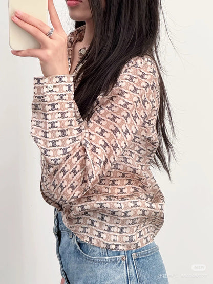 Cel 25ss silk shirt