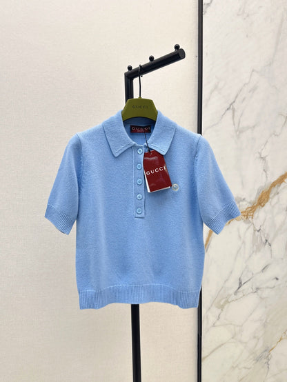 G 25ss knit polo shirt