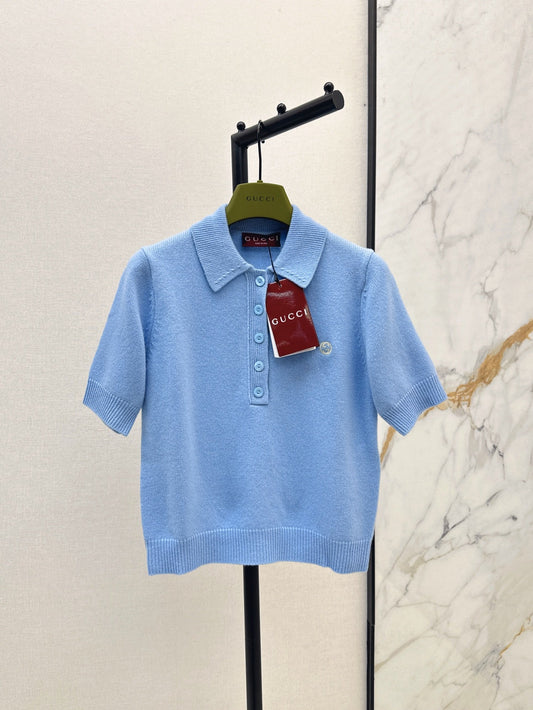 G 25ss knit polo shirt
