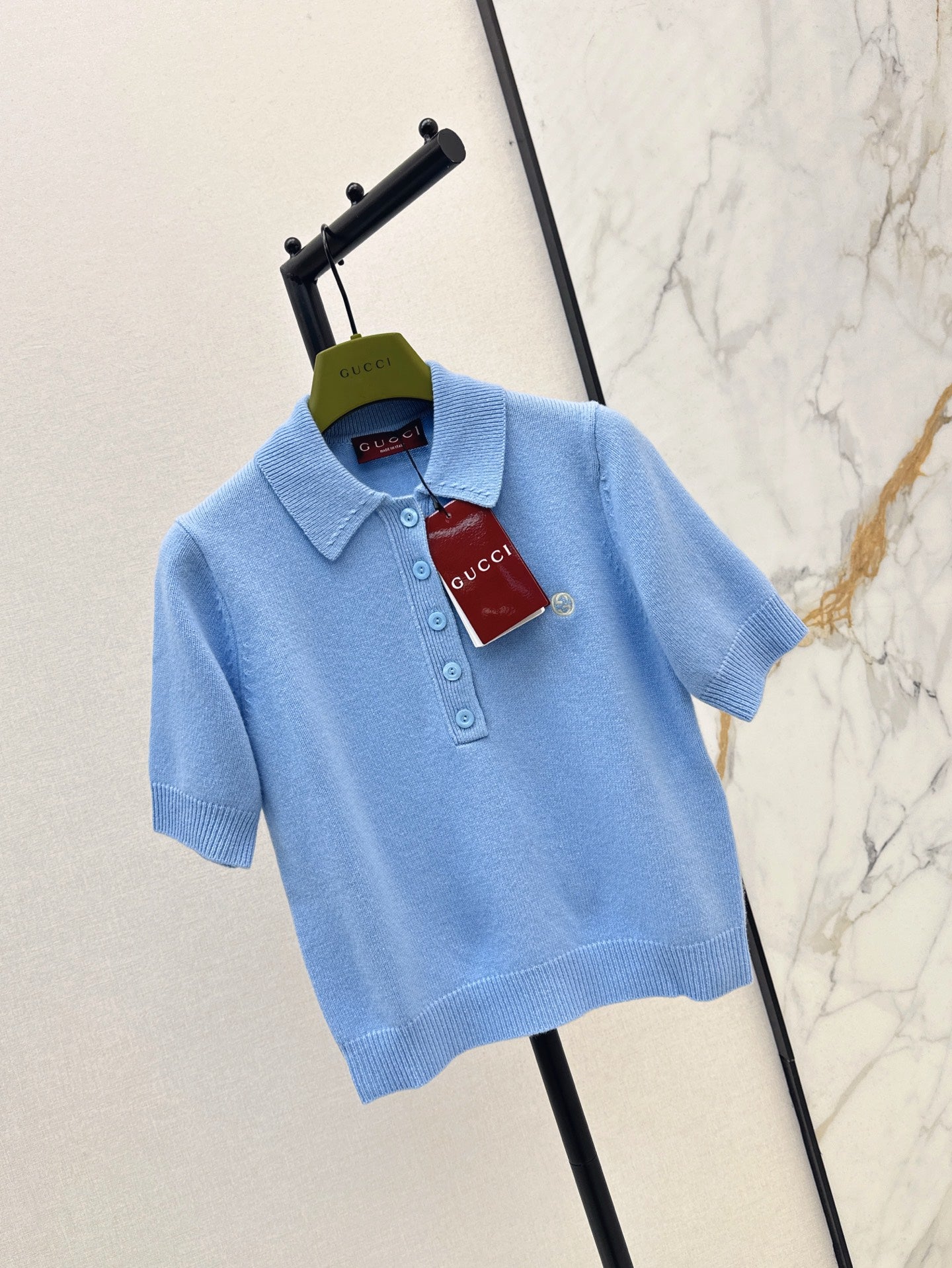 G 25ss knit polo shirt