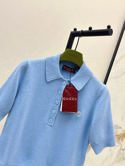 G 25ss knit polo shirt