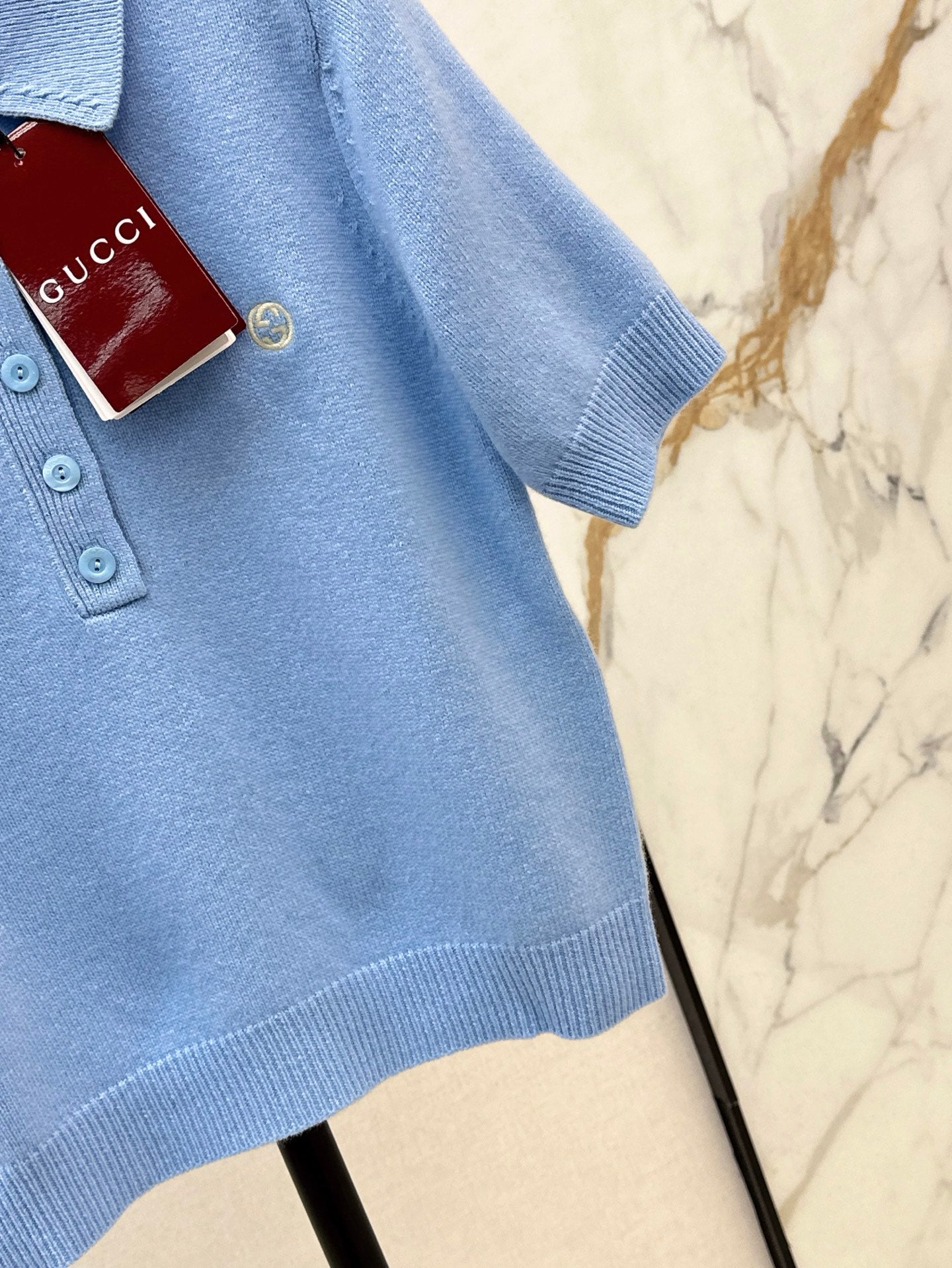 G 25ss knit polo shirt
