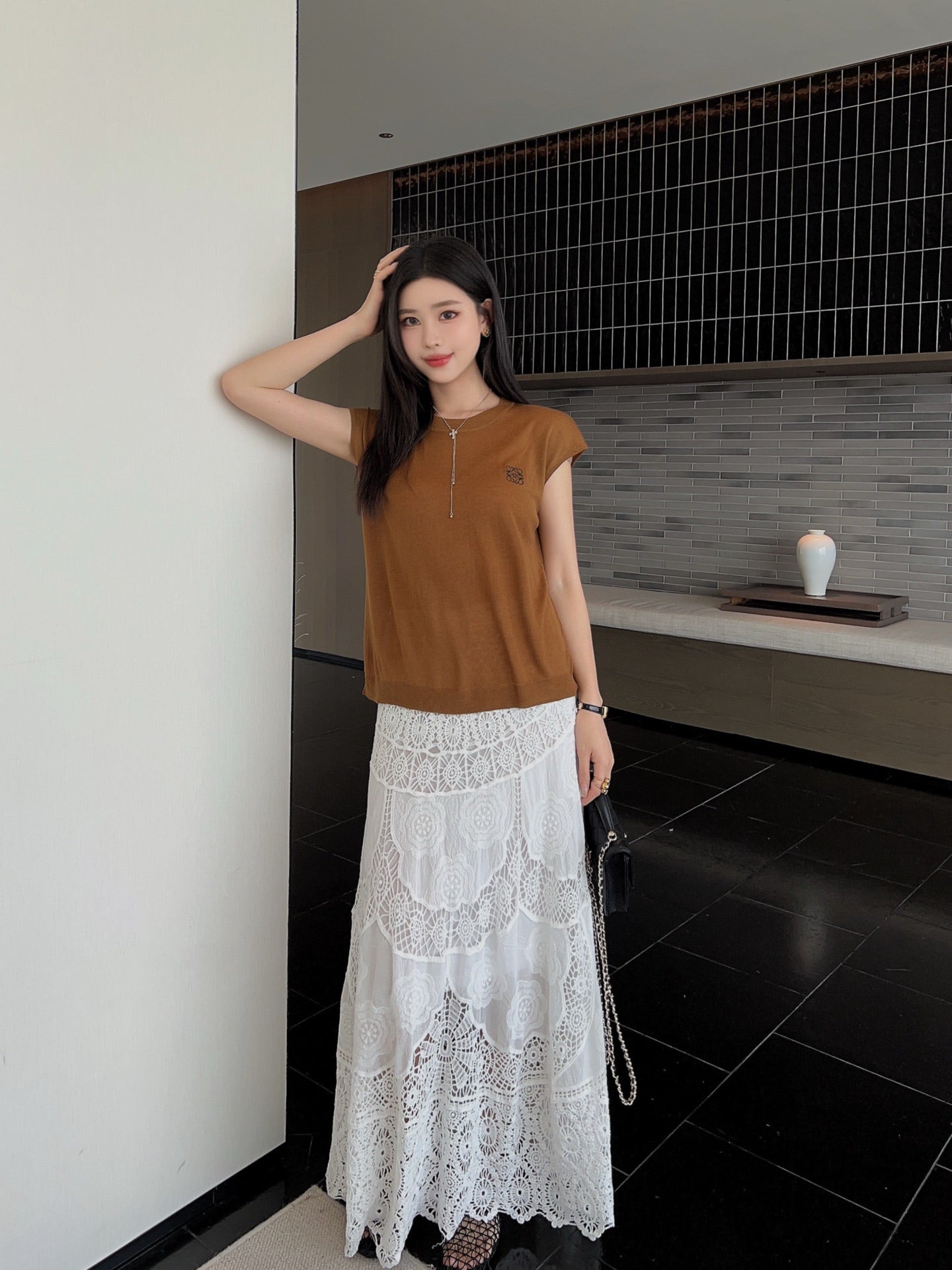 Loe 25ss knit sleeveless