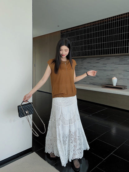Loe 25ss knit sleeveless