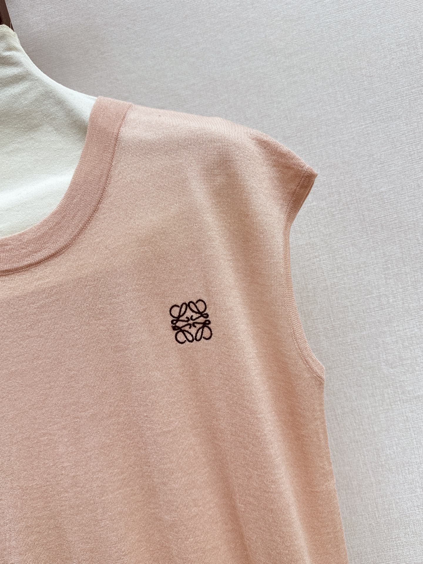 Loe 25ss knit sleeveless