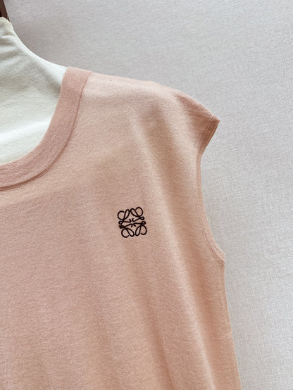 Loe 25ss knit sleeveless