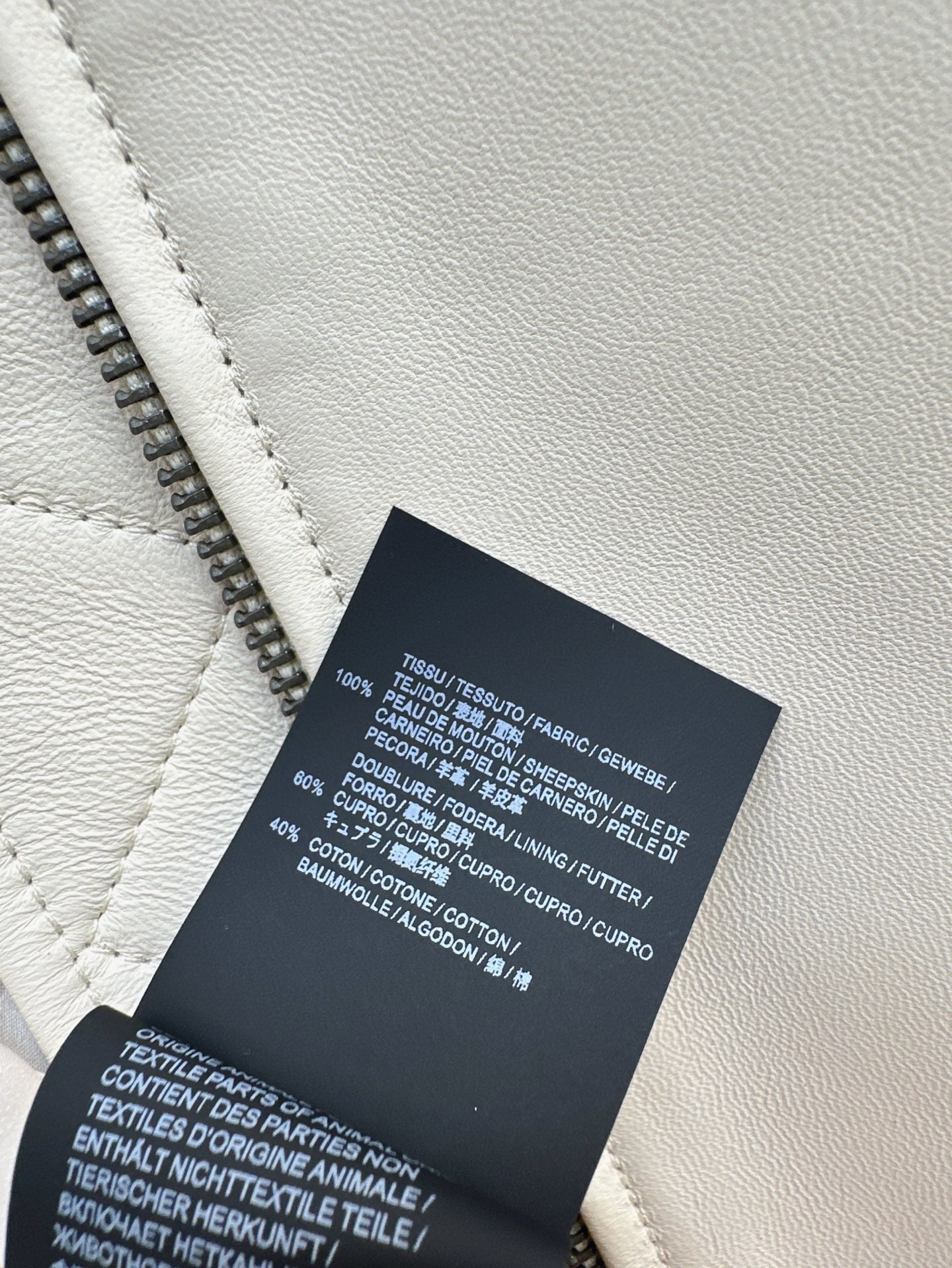 Loe 25ss leather jacket