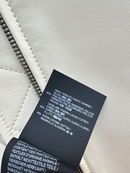 Loe 25ss leather jacket
